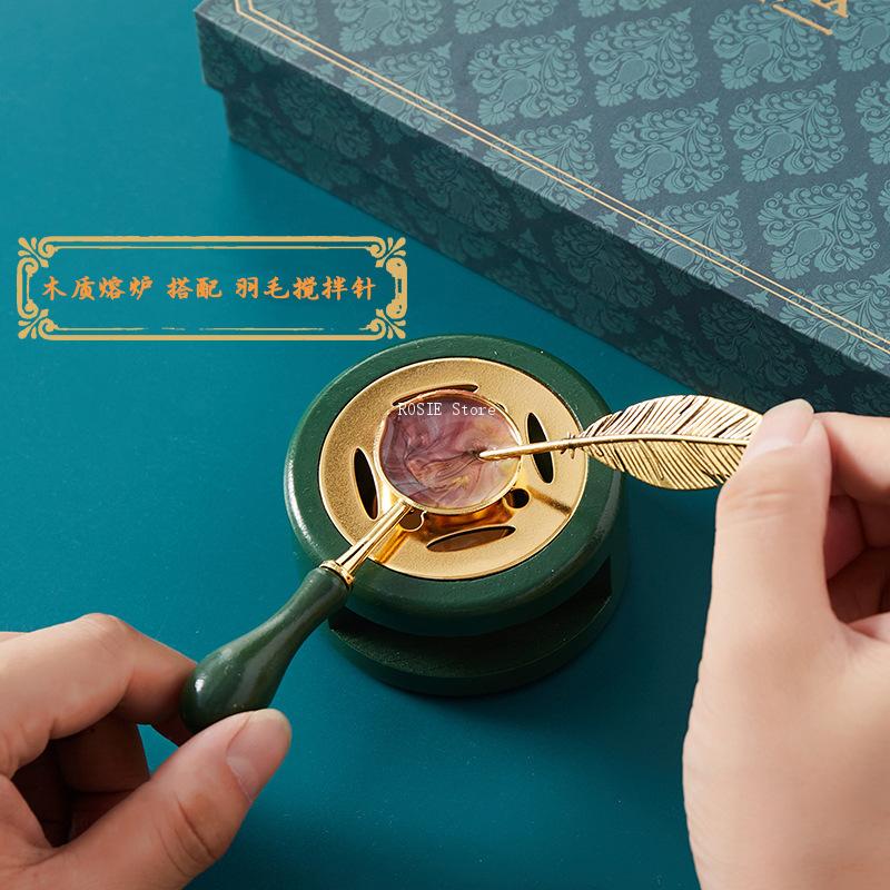 Set di timbri per sigillo di c - Wax Seal Stamp Set recensione e prezzo