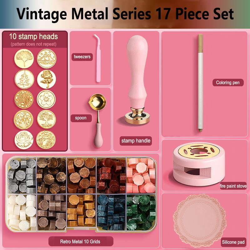 Set di timbri per sigillo di c - Wax Seal Stamp Set recensione e prezzo