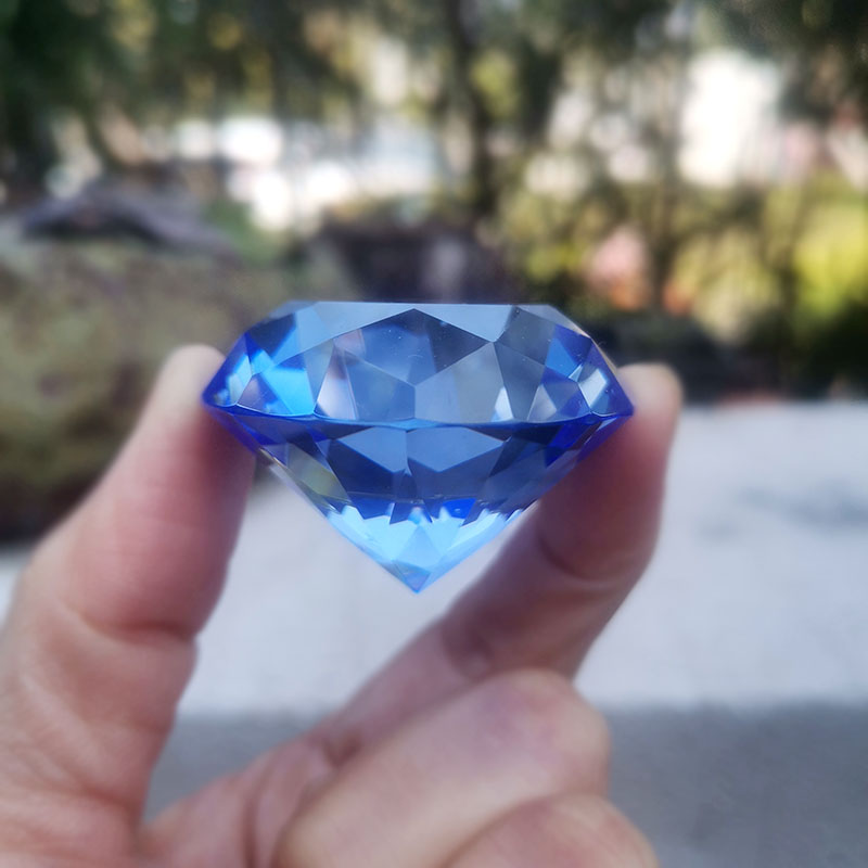 1pc cristallo diamante fermaca - Paper Weight Crystal recensione e prezzo