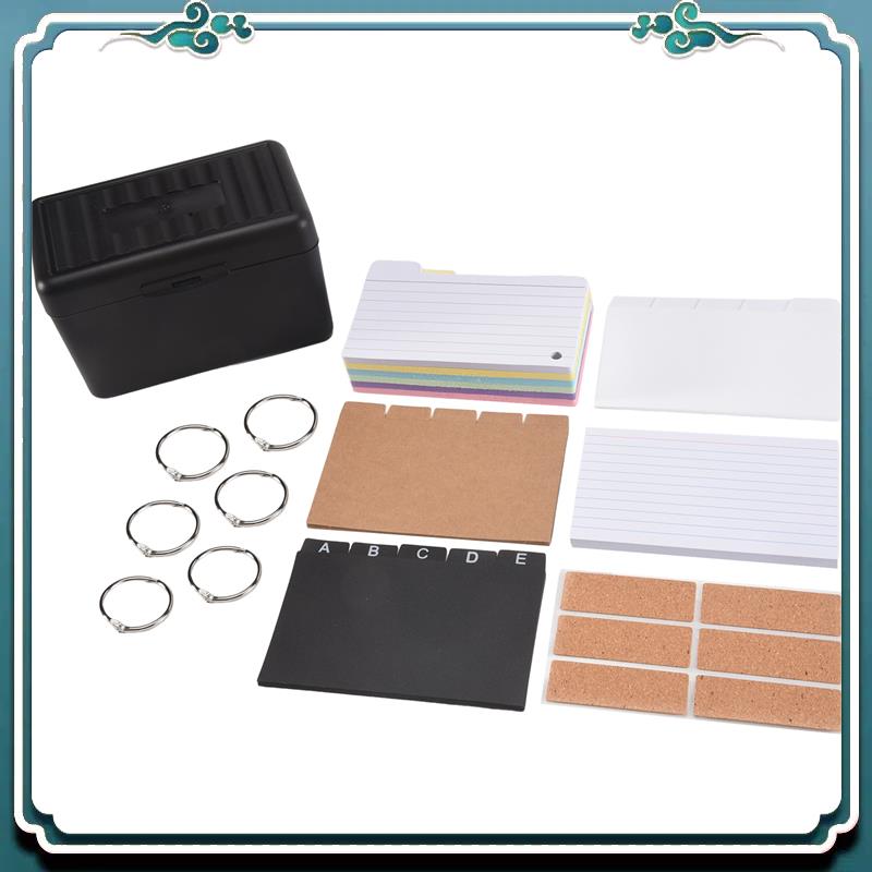 Set di porta schede indice, sc - Card Index Box recensione e prezzo