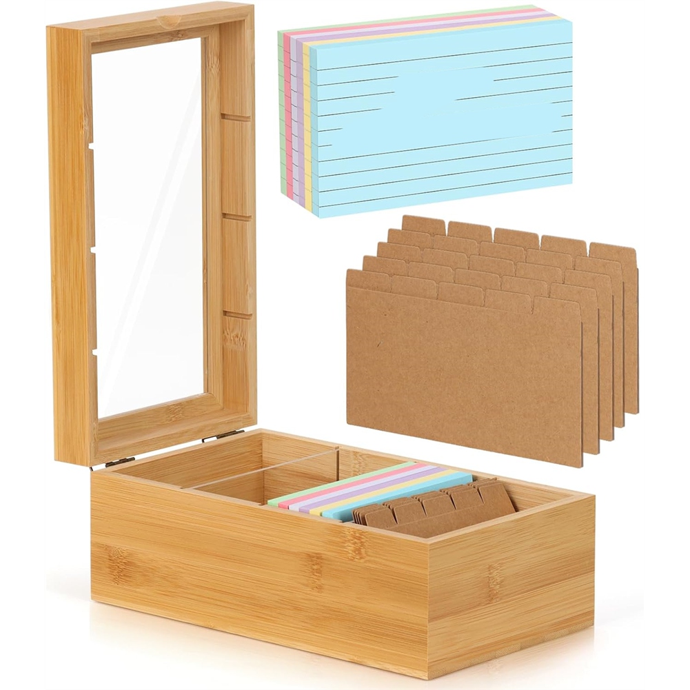 ABUA Organizzatore per Schede  - Card Index Box recensione e prezzo