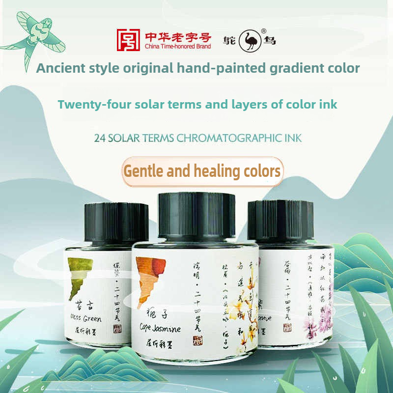 Ostrich 24 colori 30/15ml Crom - Fountain Pen Bottled Ink recensione e prezzo