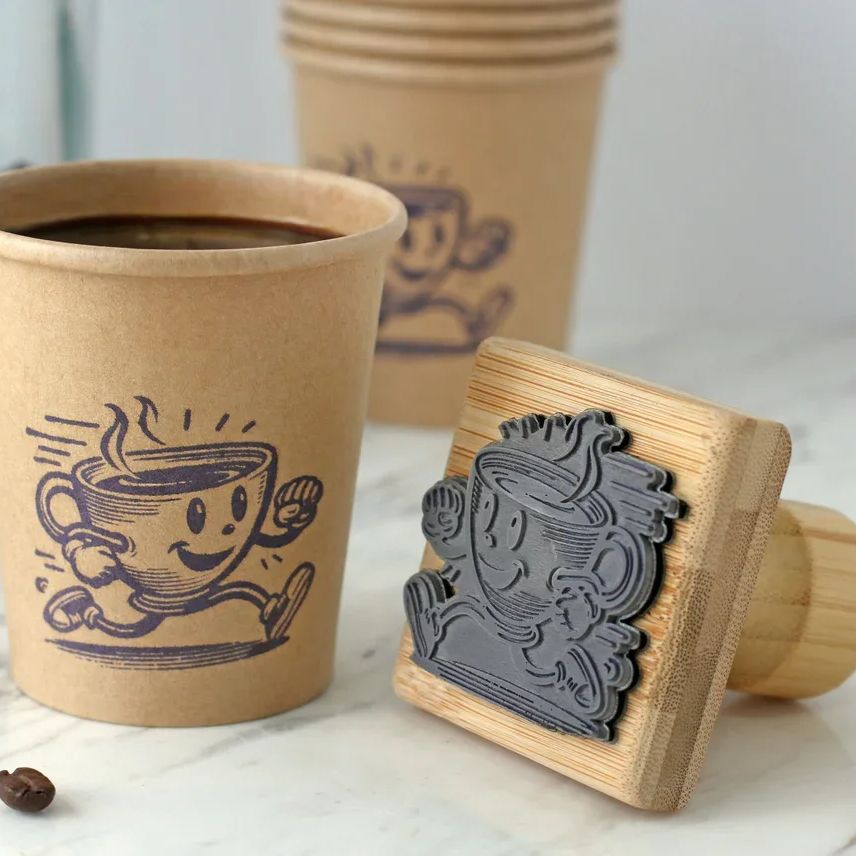 Timbro in legno personalizzato - Rubber Date Stamp recensione e prezzo