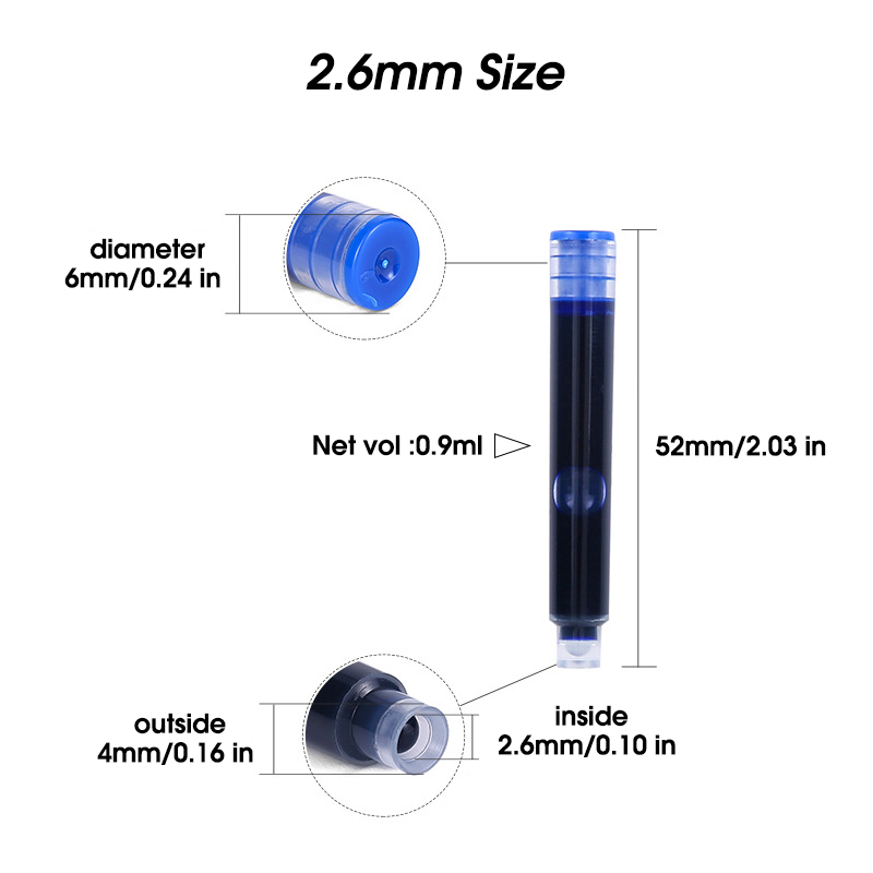 50 pz Penna Stilografica Cartu - Fountain Pen Bottled Ink recensione e prezzo